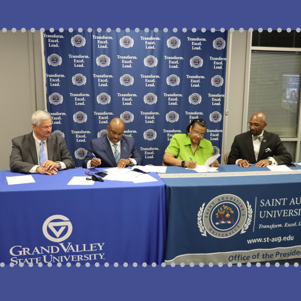 GVSU Leaders Sign Second Agreement in HBCU Pipeline Program